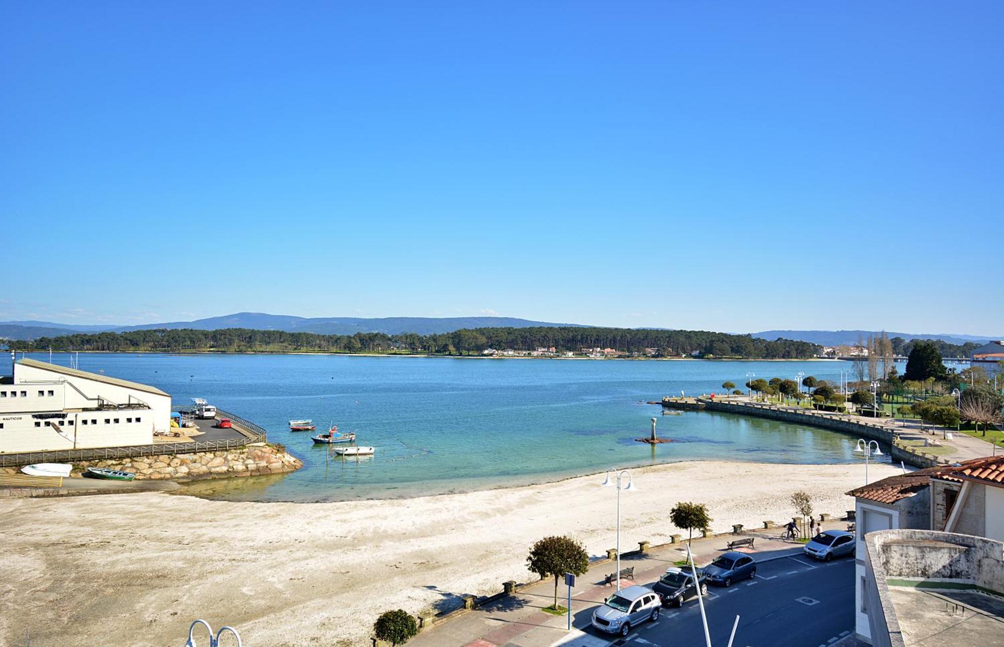 Apartamento Con Terraza Frente Al Mar En O Grove Apartment Exterior photo