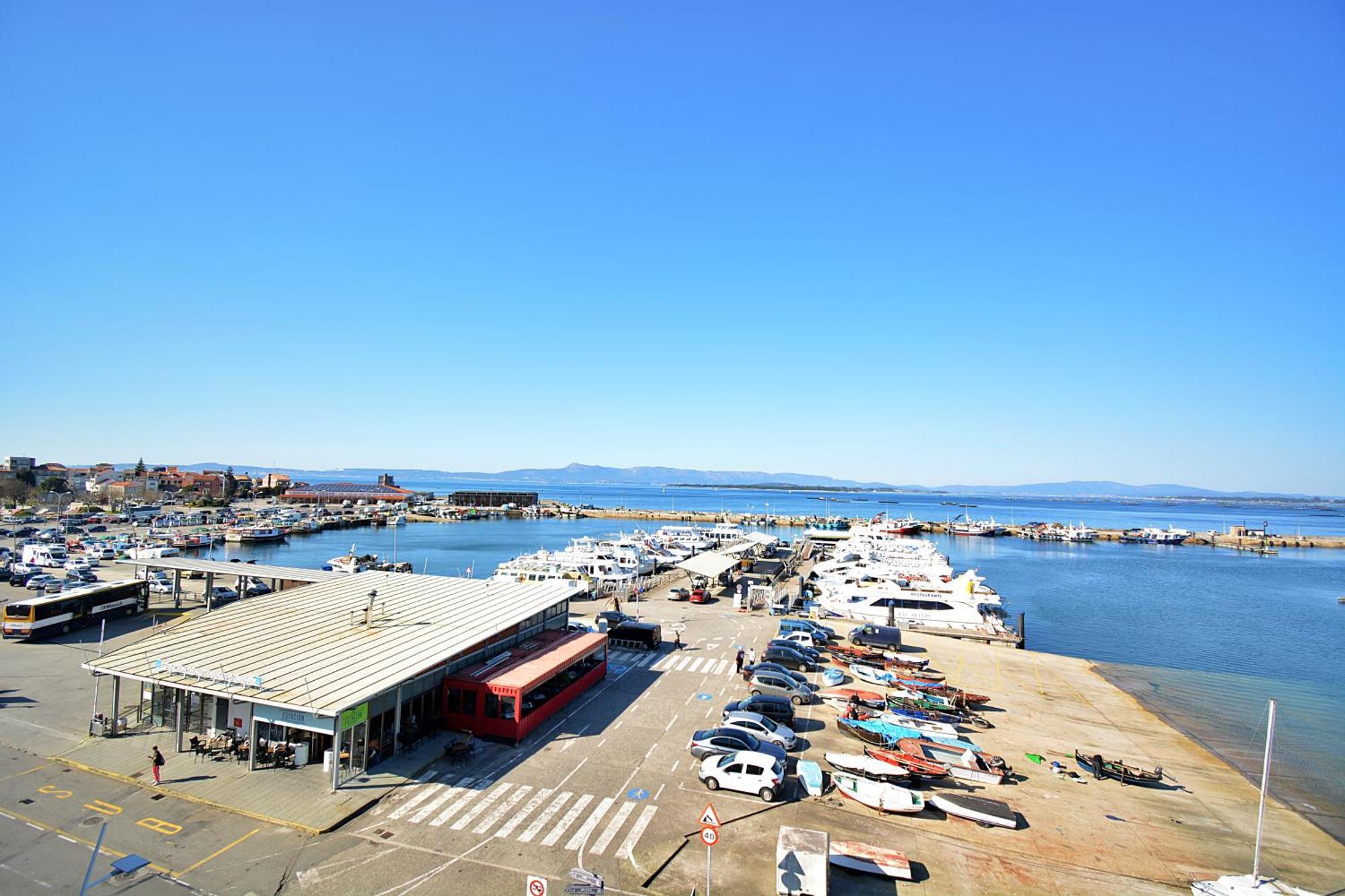 Apartamento Con Terraza Frente Al Mar En O Grove Apartment Exterior photo